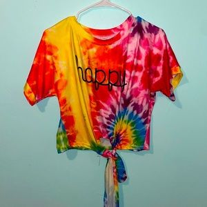 Medium tie-dye tie off shirt